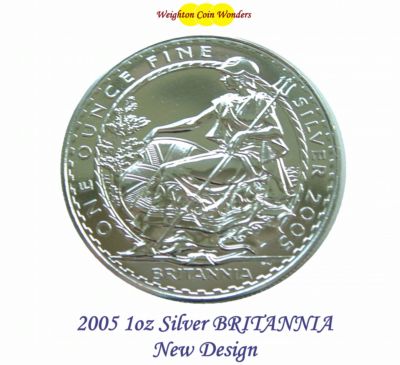 2005 1oz Silver BRITANNIA